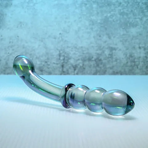 Gender X Lustrous Galaxy Wand - Dual Ended Glass Toy