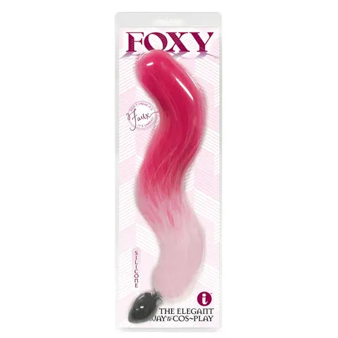 Foxy Fox Tail Silicone Butt Plug 45cm