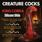 Creature Cocks King Cobra Silicone Snake Dildo