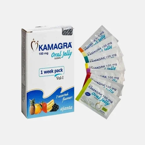 Kamagra Jelly Original Packaging 100mg - 7 Pack