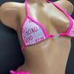 XOXO Bikini With Pom Poms (Size S/M)