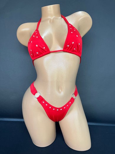 Tiana Rhinestone Bikini (Size S/M)