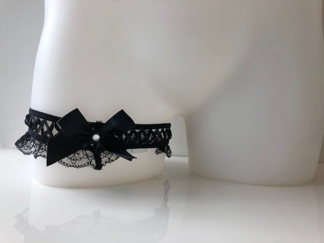 Leg Garter Strap with Bow