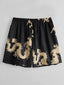 Mens Satin Dragon Boxers (Sizes S, L, XL)