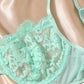 Mint Green Lace Lingerie Set (Size L)