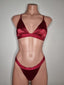 Satin Lingerie Set (Size 8-12)