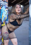 Black Fishnet Dress (One Size)