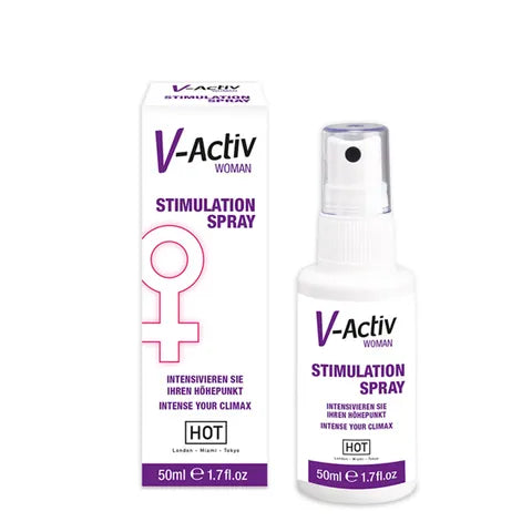 HOT V-activ Stimulation Spray For Women- 50ml