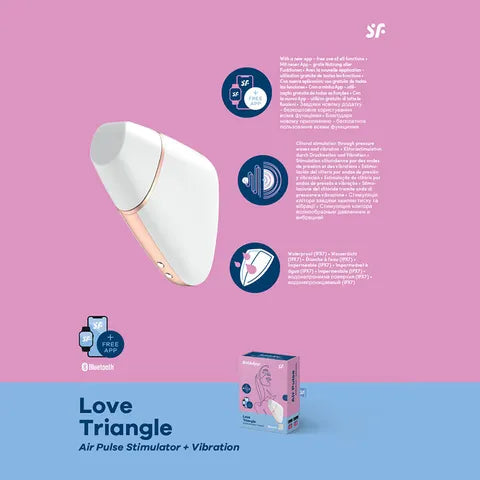 Satisfyer Love Triangle +App Controlled