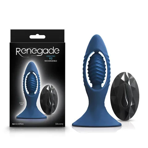 Renegade V2 Vibrating Butt Plug with Remote