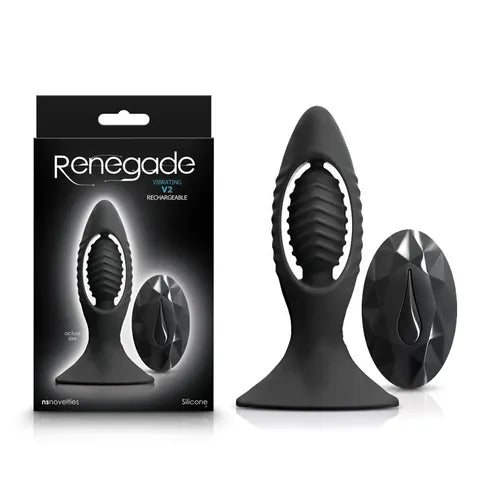 Renegade V2 Vibrating Butt Plug with Remote