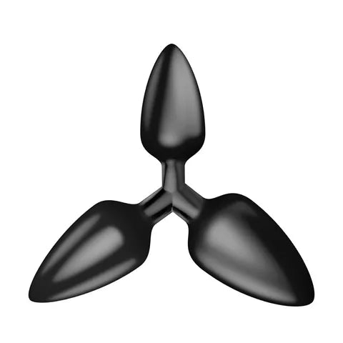 The 9's Triad 3 Way Butt Plug (3 Sizes)