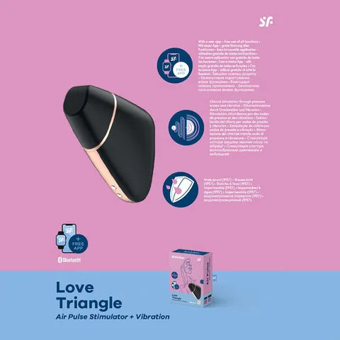 Satisfyer Love Triangle +App Controlled