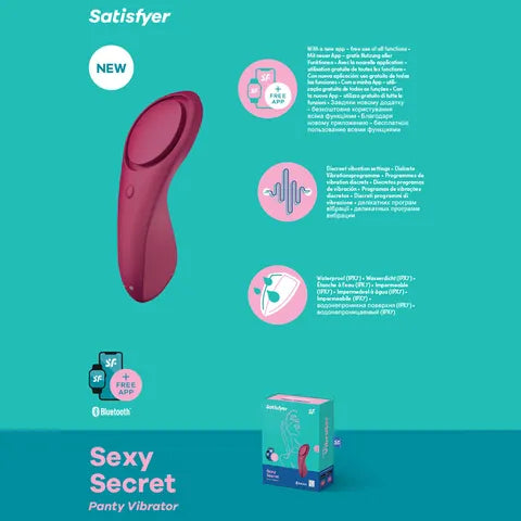 Satisfyer Sexy Secret-App Controlled Panty Vibrator