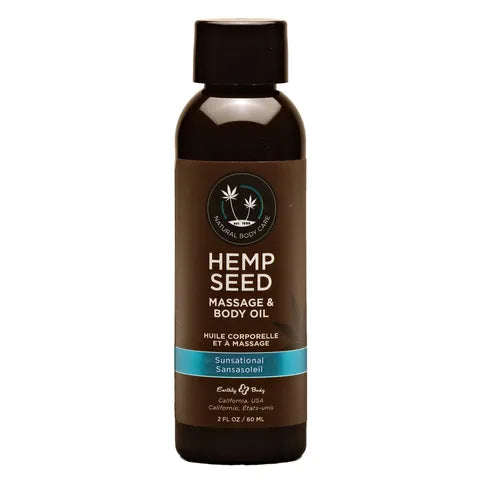 Hemp Seed Massage & Body Oil- 59ml