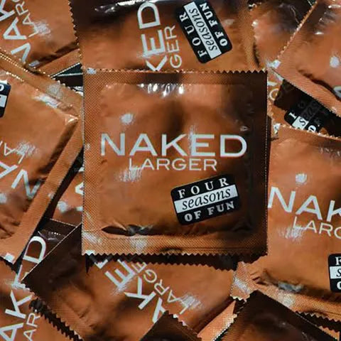 Naked Larger Condoms - Bulk Box of 144