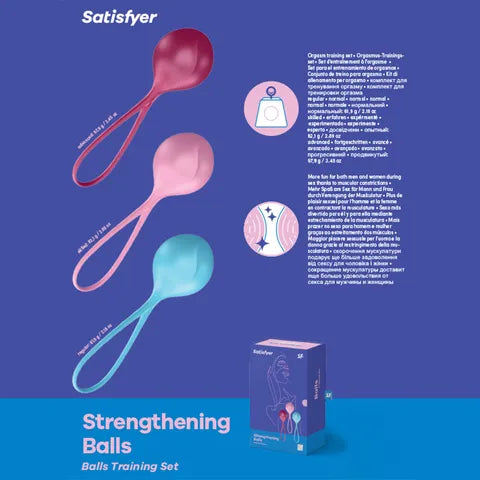 Satisfyer Strengthening Balls- Set of 3