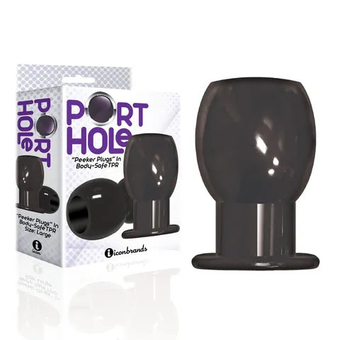 The 9's Port Hole- Hollow Butt Plug