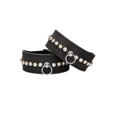 Ouch! Diamond Studded Ankle Cuffs