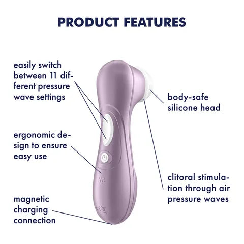 Satisfyer Pro 2- Purple/Blue