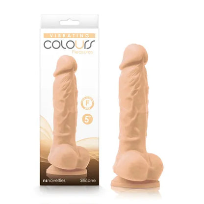 Colours Pleasures Vibrating - 5'' Dildo