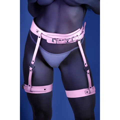 GLOW- Strapped In Leg Harness